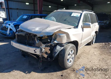 2006 Toyota Highlander V6 from USA, damaged, VIN JTEEP21A560148797